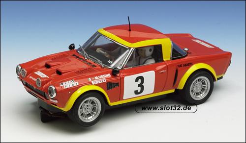 SCX Fiat 124 Spyder red # 3